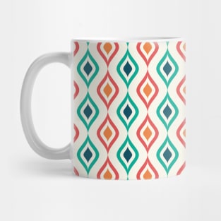 Retro Funky Style Modern Pattern Mug